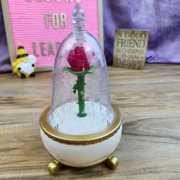 🧚‍♂️Disney Beauty & the Beast Enchanted Rose Jewelry Box - Picture 11 of 13